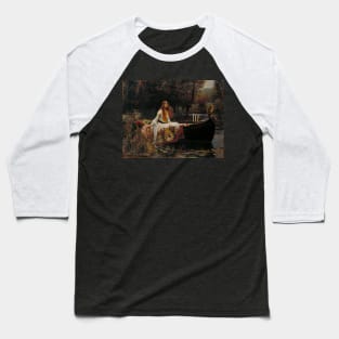 The Lady of Shalott 1888 - John William Waterhouse Baseball T-Shirt